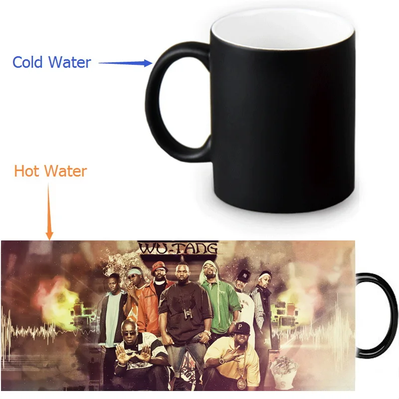 Custom Wu tang clan Coffee Milk Tea Morphing Mugs Heat Sensitive Color Changing 350ml/12oz Mug
Custom Wu tang clan Coffee Milk Tea Morphing Mugs Heat Sensitive Color Changing 350ml/12oz Mug