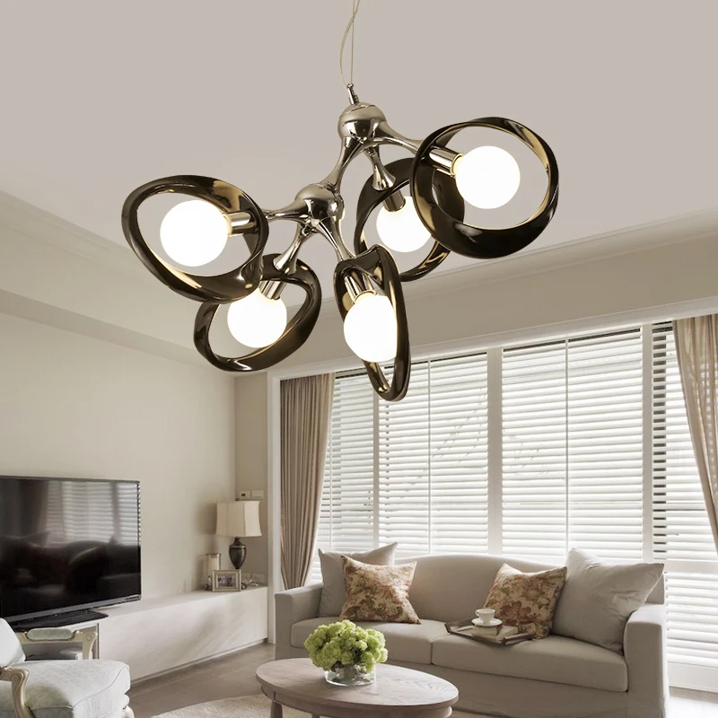 Multi light Creative chandelier Luxury light Fashion led chandelier iron Modern Large chandeliers Living room bedroom foyer
Multi light Creative chandelier Luxury light Fashion led chandelier iron Modern Large chandeliers Living room bedroom foyer