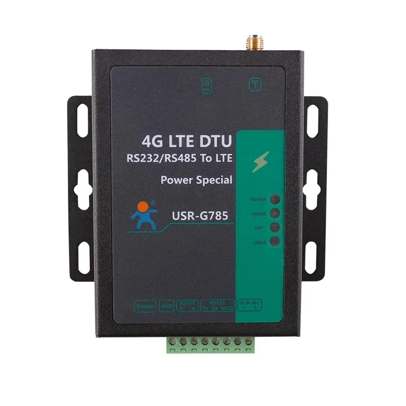 4G DTU power communication module 485 isolation power EMC protection support two development USR-G785
4G DTU power communication module 485 isolation power EMC protection support two development USR-G785