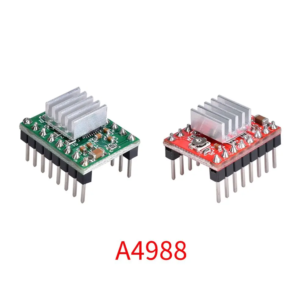 5PCS 3D Printer Parts Reprap A4988 Stepper Motor Driver Module With HeatSink Stepstick Like DRV8825 Compatible With Ramps 1.4
5PCS 3D Printer Parts Reprap A4988 Stepper Motor Driver Module With HeatSink Stepstick Like DRV8825 Compatible With Ramps 1.4