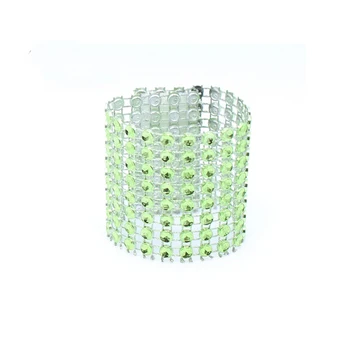 50 Pcs\lot Handmade Green Napkin Buckle Plastic Rhinestone Mesh Wrap Napkin Ring Wedding Supplies Home Hotel Party Decoration
50 Pcs\lot Handmade Green Napkin Buckle Plastic Rhinestone Mesh Wrap Napkin Ring Wedding Supplies Home Hotel Party Decoration