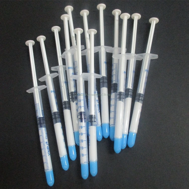 1Pcs 2 grams Thermal grease CPU thermal grease CPU silicone thermal paste notebook computer desktop graphics paste
1Pcs 2 grams Thermal grease CPU thermal grease CPU silicone thermal paste notebook computer desktop graphics paste