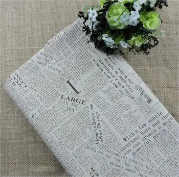 Newspaper Cotton Fabric Cloth Diy Handmade Sewing Patchwork Sofa Curtain Pillow Cover Tablecloth Bag
Newspaper Cotton Fabric Cloth Diy Handmade Sewing Patchwork Sofa Curtain Pillow Cover Tablecloth Bag