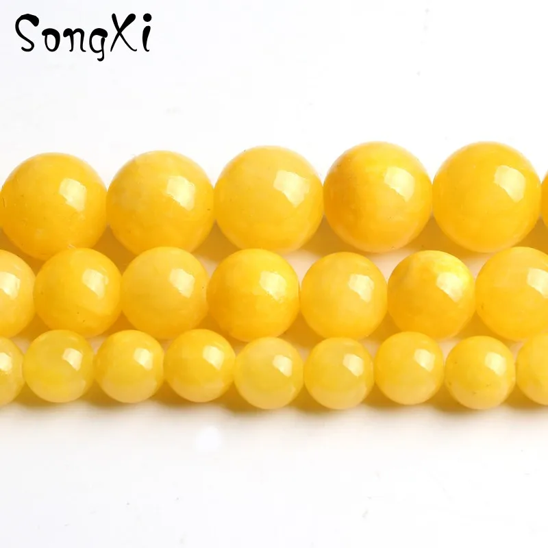 Wholesale Dark Yellow Jades Round Loose Beads for Jewelry Making Diy Bracelet Necklace Jewellery Pick Size 6/8/10mm 15 Inches
Wholesale Dark Yellow Jades Round Loose Beads for Jewelry Making Diy Bracelet Necklace Jewellery Pick Size 6/8/10mm 15 Inches