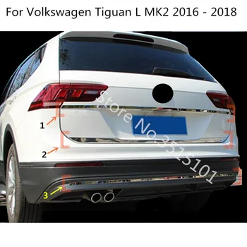 Car Stick Body Back Rear Door Tailgate Frame Lamp Plate Trim For Volkswagen VW Tiguan L TiguanL MK2 2016 2017 2018 2019 2020
Car Stick Body Back Rear Door Tailgate Frame Lamp Plate Trim For Volkswagen VW Tiguan L TiguanL MK2 2016 2017 2018 2019 2020