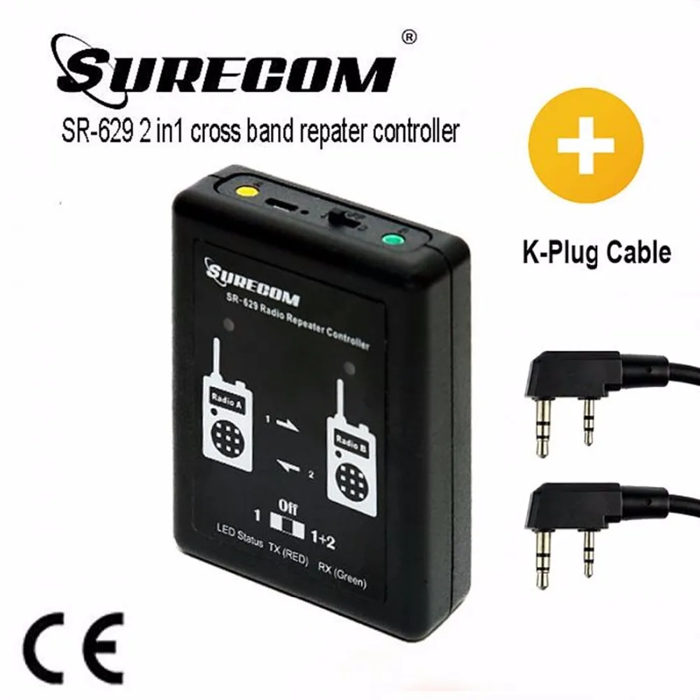 SR-629 2 in 1 Duplex Repeater Controller with Kenwood UV5R DM5R cable for Kenwood TK-360, TK-360G, TK-370, TK-370G, TK-373G,
SR-629 2 in 1 Duplex Repeater Controller with Kenwood UV5R DM5R cable for Kenwood TK-360, TK-360G, TK-370, TK-370G, TK-373G,