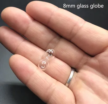 8mm Transparent Clear Glass Miniature Wish Bottle Globe Bubble Vial Cabochons Pendants Single Hole Orb Accessories Gifts 200pcs
8mm Transparent Clear Glass Miniature Wish Bottle Globe Bubble Vial Cabochons Pendants Single Hole Orb Accessories Gifts 200pcs