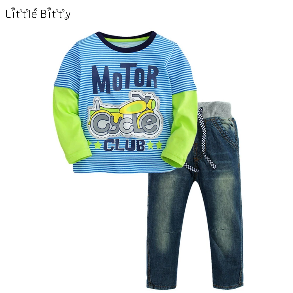 Little Bitty Baby Kids Boys Autumn Cotton Coat Shirt Sweater Jeans Denim Pants car pattern Outfits Kids Boys Winter Clothes Set
Little Bitty Baby Kids Boys Autumn Cotton Coat Shirt Sweater Jeans Denim Pants car pattern Outfits Kids Boys Winter Clothes Set
