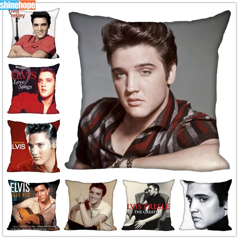 Custom Pillow Cases Elvis Presley Square Pillowcase Christmas Zippered Pillow Cover 40*40cm,45*45cm(One Side)
Custom Pillow Cases Elvis Presley Square Pillowcase Christmas Zippered Pillow Cover 40*40cm,45*45cm(One Side)