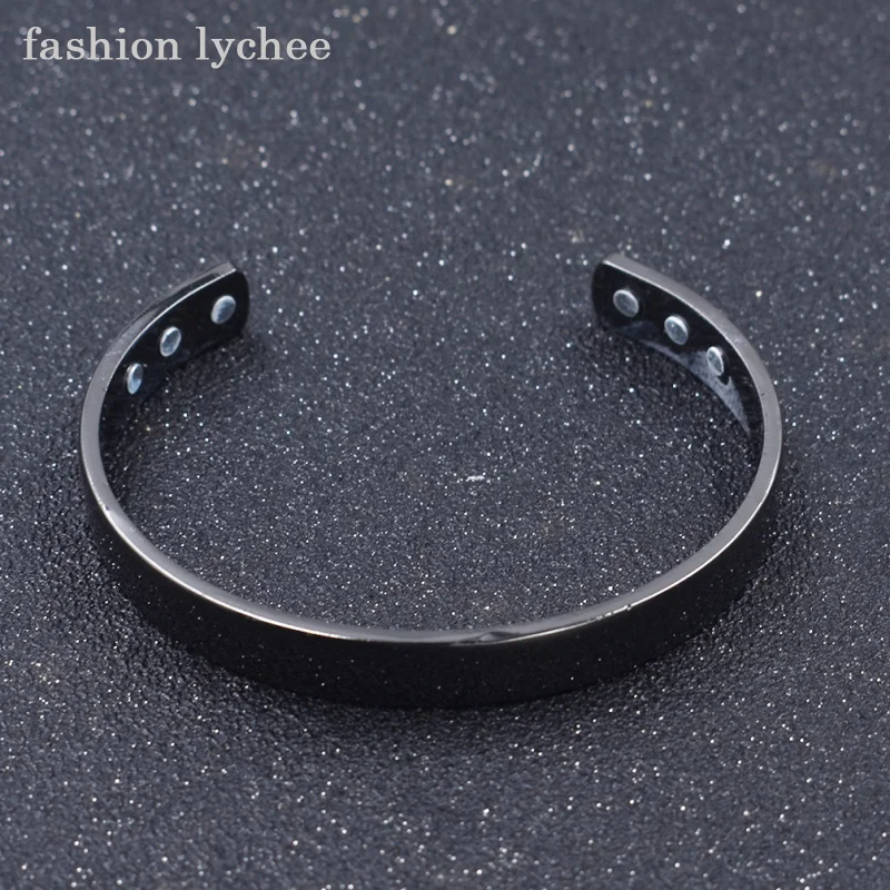 fashion lychee New Arrival Magnetic Health Care Bracelet Rose Gold Black Copper Bangle Unisex Jewelry Gift
fashion lychee New Arrival Magnetic Health Care Bracelet Rose Gold Black Copper Bangle Unisex Jewelry Gift