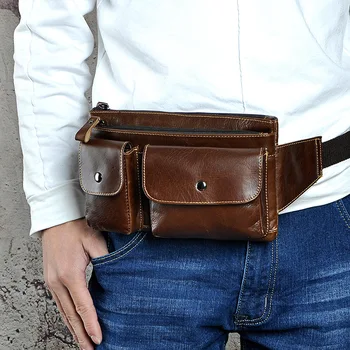 Retro Men Shoulder Bag Genuine Leather Bags Crossbody Leather Chest Pack Men's Chest Bag Men Multifunctional Travel Casual Bags
Retro Men Shoulder Bag Genuine Leather Bags Crossbody Leather Chest Pack Men's Chest Bag Men Multifunctional Travel Casual Bags
