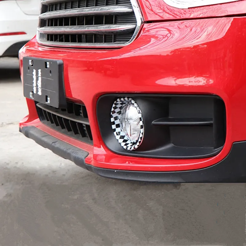2pcs ABS Car Front Headlight Ring Cover Fog Light Lamp Trim Stickers for Mini Cooper Countryman F60 2017 Exterior Styling
2pcs ABS Car Front Headlight Ring Cover Fog Light Lamp Trim Stickers for Mini Cooper Countryman F60 2017 Exterior Styling
