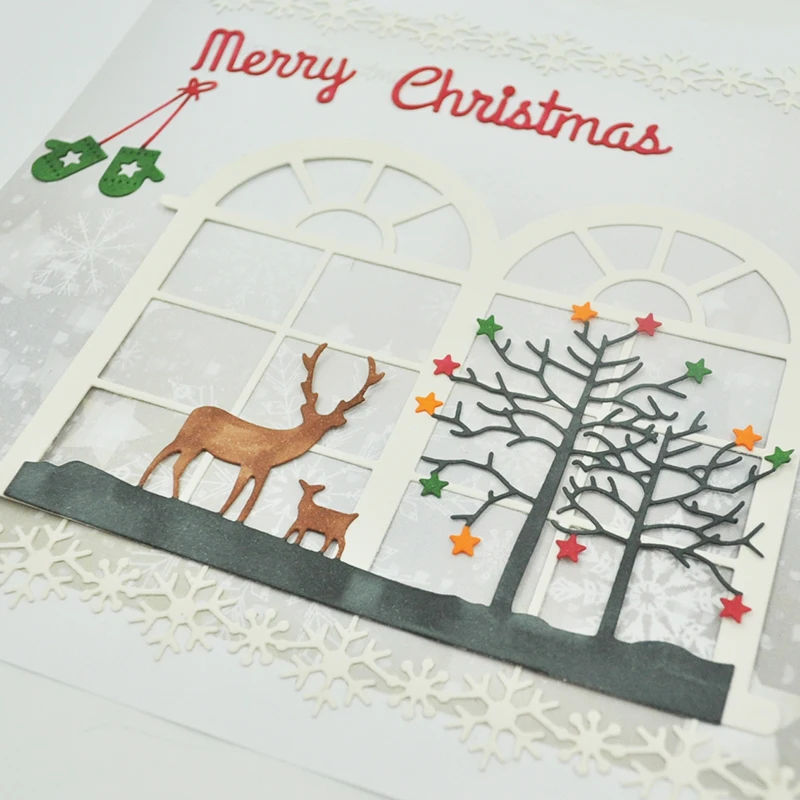 Happymems Christmas Theme Cutting Dies Card Making Elk in the Manor Cutting Dies Embellishments For Scrapbooking
Happymems Christmas Theme Cutting Dies Card Making Elk in the Manor Cutting Dies Embellishments For Scrapbooking