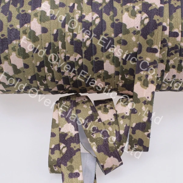 Fashion 2014! FOE camouflage printed ribbon, Top quality 5/8" elastic ribbon for hairband, Free shipping 50 yards/lot
Fashion 2014! FOE camouflage printed ribbon, Top quality 5/8" elastic ribbon for hairband, Free shipping 50 yards/lot