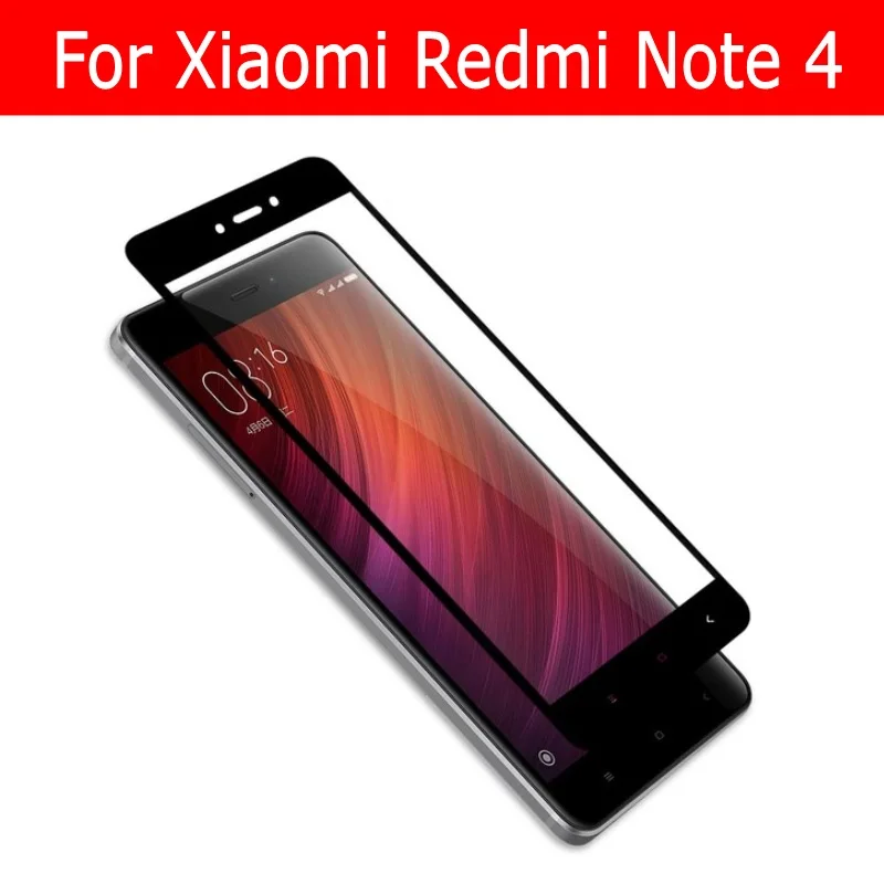 

For Xiaomi Redmi Note 4 4x Tempered Glass For Redmi Note 4X Note4 Pro Glass Screen Protector Film Full Cover 2.5D Global Version