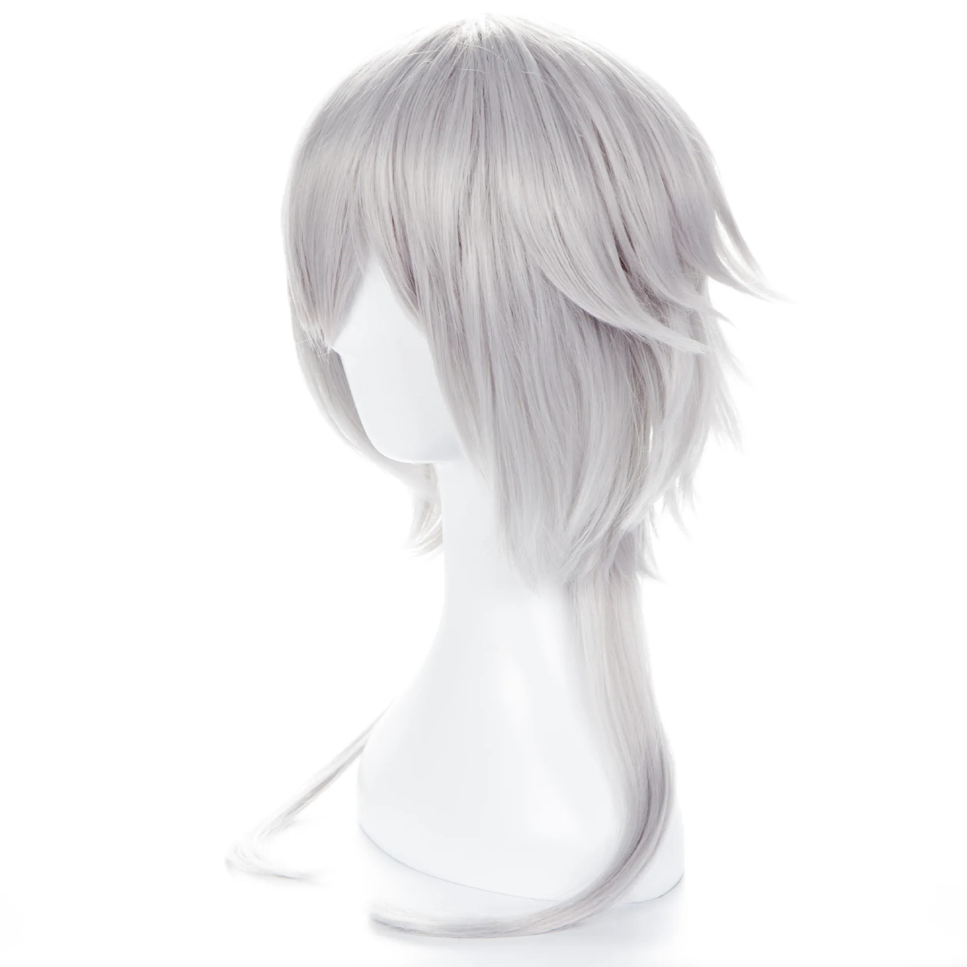 無料のヘアネット Japanesetouken Ranbu Tsurumaru Kuninaga コスプレウィッグサイコパス牧島省吾シルバー髪かつら衣装 Gooum