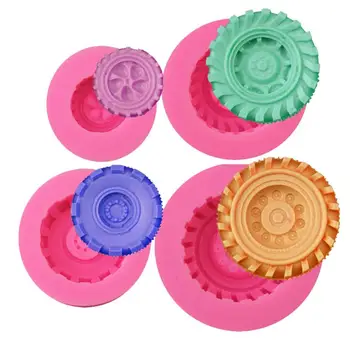 4 Style Size 3D Car Tires Silicone Fondant Mold Cake Decorating Baking Sugarcraft Mould Gumpaste Baking Tools Cakes Decorations
4 Style Size 3D Car Tires Silicone Fondant Mold Cake Decorating Baking Sugarcraft Mould Gumpaste Baking Tools Cakes Decorations