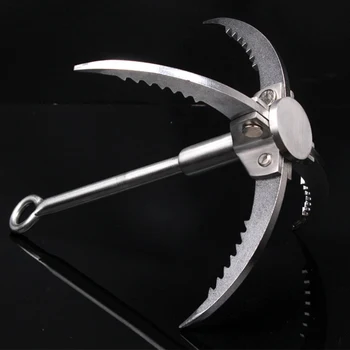 Grappling Hooks Folding Stainless Steel Tree Climbing Claw Outdoor Carabiner Survival Gear EDC Tool
Grappling Hooks Folding Stainless Steel Tree Climbing Claw Outdoor Carabiner Survival Gear EDC Tool