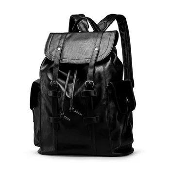 Leather Business Men's Backpack Black Anti Theft Laptop Backpack 14 Inch Male Large Capacity Fashion Travel Backpacks P882
Leather Business Men's Backpack Black Anti Theft Laptop Backpack 14 Inch Male Large Capacity Fashion Travel Backpacks P882