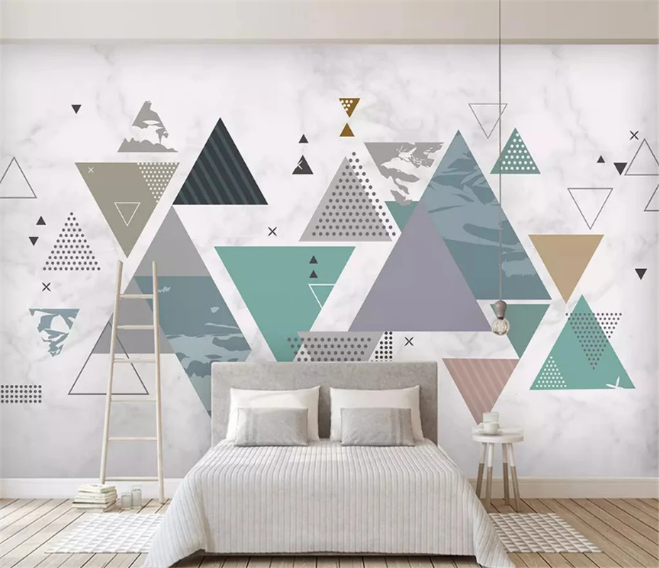 beibehang Customized modern minimalist geometric background landscape scenery decorative mural papel de parede 3d wallpaper
beibehang Customized modern minimalist geometric background landscape scenery decorative mural papel de parede 3d wallpaper