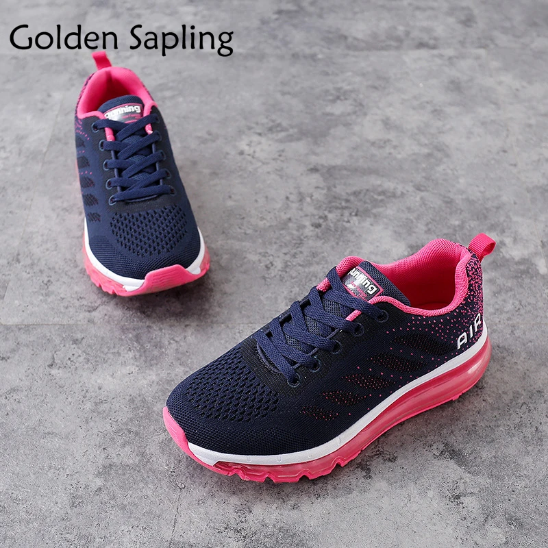 Golden Sapling Women's Sneakers Rubber Tennis Shoes Women Breathable Mesh Blue Sneakers Women Air Cushioning Women's Sport Shoes
Golden Sapling Women's Sneakers Rubber Tennis Shoes Women Breathable Mesh Blue Sneakers Women Air Cushioning Women's Sport Shoes
