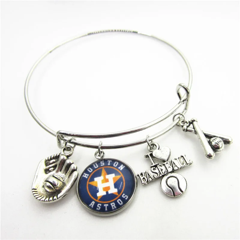 US Baseball Team 10pcs/lot Astros Bracelets Jewelry Expandable Adjustable Wire Hook Bracelet&Bangles Baseball Sport
US Baseball Team 10pcs/lot Astros Bracelets Jewelry Expandable Adjustable Wire Hook Bracelet&Bangles Baseball Sport