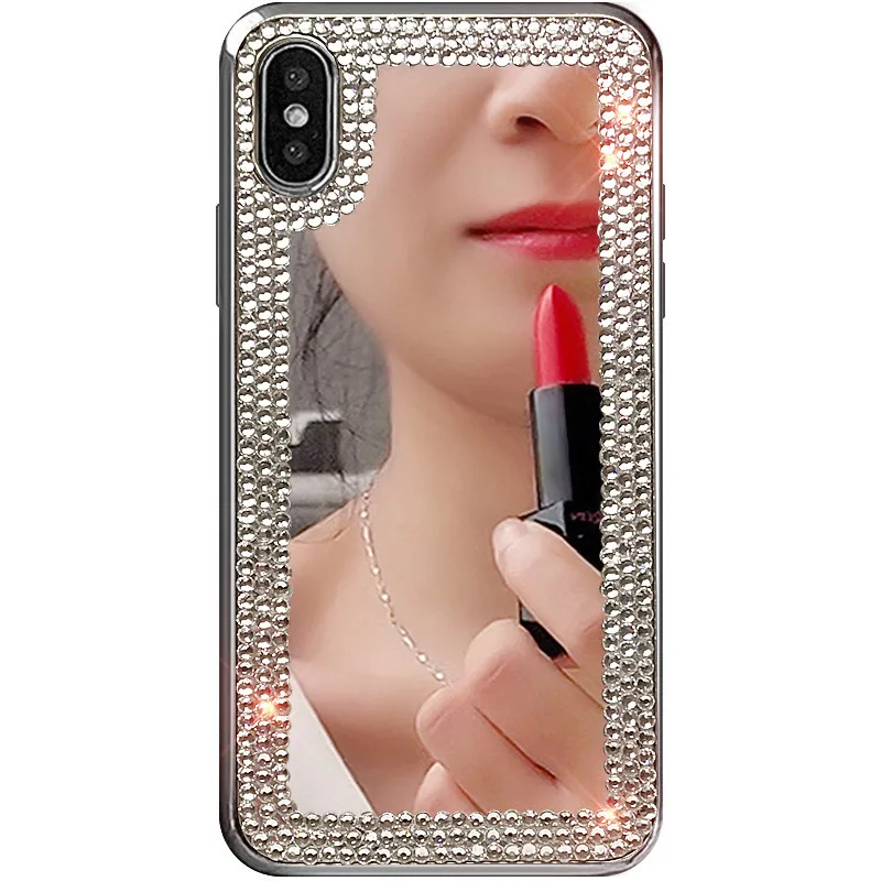 Luxury Cosmetic Mirror Square Phone Case For Huawei P30 pro P20 honor 10 lite 9 7A 7C Nova 3 3i TPU+PC Phone Back Cover Coque
Luxury Cosmetic Mirror Square Phone Case For Huawei P30 pro P20 honor 10 lite 9 7A 7C Nova 3 3i TPU+PC Phone Back Cover Coque