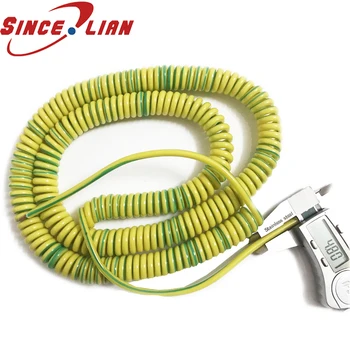Copper Core Spring Cable Single core 2.5 Square 2.5mm PU Telescopic Curve Cable Green Yellow ground wire 2.5M/5M
Copper Core Spring Cable Single core 2.5 Square 2.5mm PU Telescopic Curve Cable Green Yellow ground wire 2.5M/5M