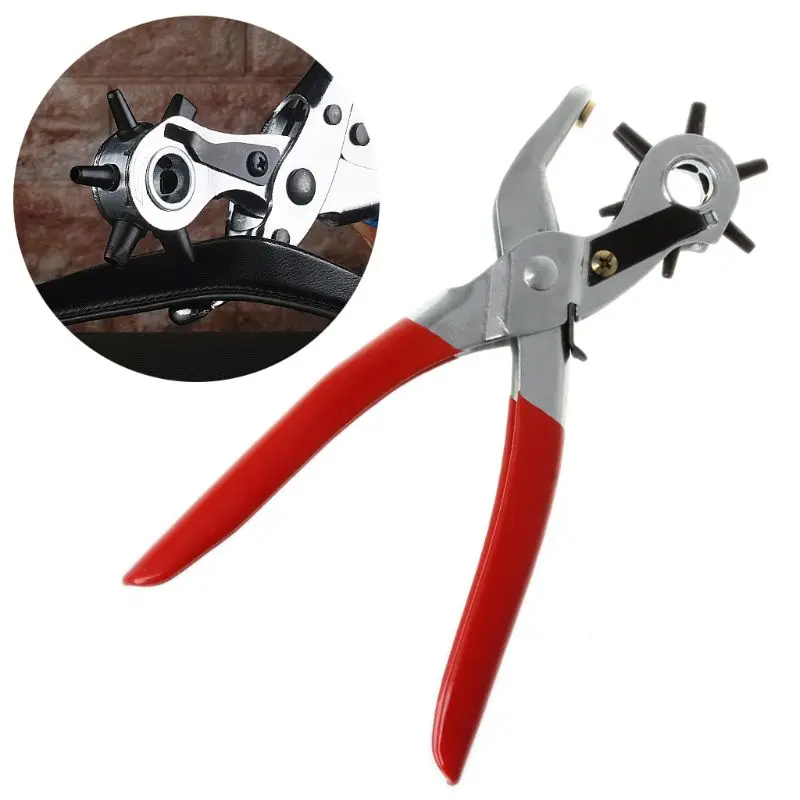 Leather Belt Hole Punch Drill Plier Eyelet Sewing Machine Leathercraft Household Bag Tool Strap For Home Use qiang
Leather Belt Hole Punch Drill Plier Eyelet Sewing Machine Leathercraft Household Bag Tool Strap For Home Use qiang