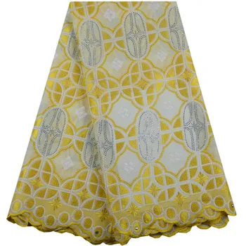 Latest Nigeria Cotton Lace 2019 High Quality Swiss Voile Lace In Switzerland Yellow African Dry Lace Fabric For Women S1469
Latest Nigeria Cotton Lace 2019 High Quality Swiss Voile Lace In Switzerland Yellow African Dry Lace Fabric For Women S1469