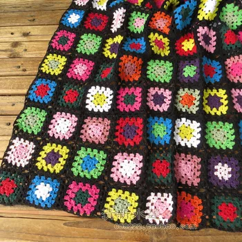 Custom fresh water lotus handmade crochet colored patchwork tablecloth sofa cushion cover cotton thread woven blanket
Custom fresh water lotus handmade crochet colored patchwork tablecloth sofa cushion cover cotton thread woven blanket