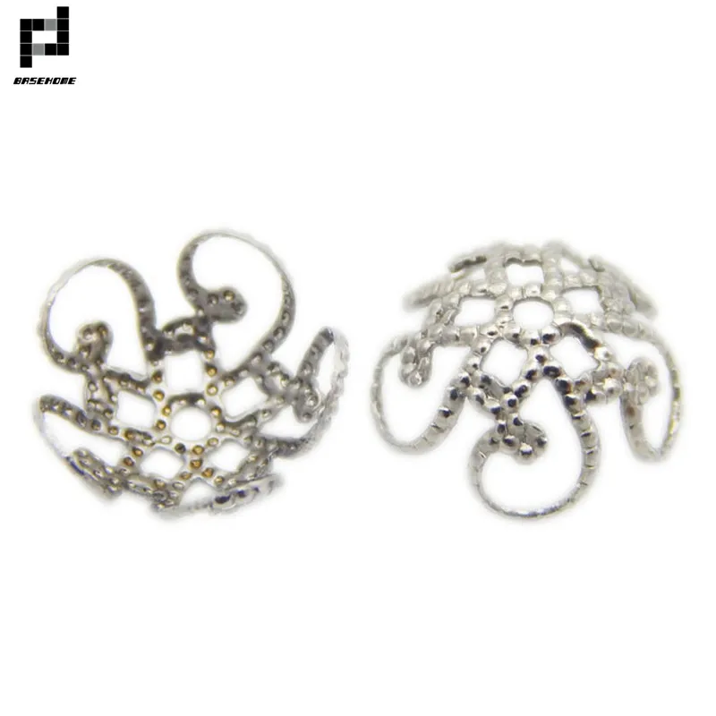 BASEHOME 50pcs/lot 8mm/10mm Stainless Steel Spacer Flower End Caps Filigree Charm Spacer Beads for DIY Jewelry Making Findings
BASEHOME 50pcs/lot 8mm/10mm Stainless Steel Spacer Flower End Caps Filigree Charm Spacer Beads for DIY Jewelry Making Findings