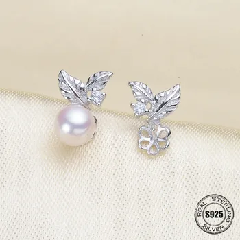 HOT High Quality 925 Sterling Silver Stud Earrings Settings DIY Pearl Earring Hooks Findings Women's Jewelry Making Accessories
HOT High Quality 925 Sterling Silver Stud Earrings Settings DIY Pearl Earring Hooks Findings Women's Jewelry Making Accessories