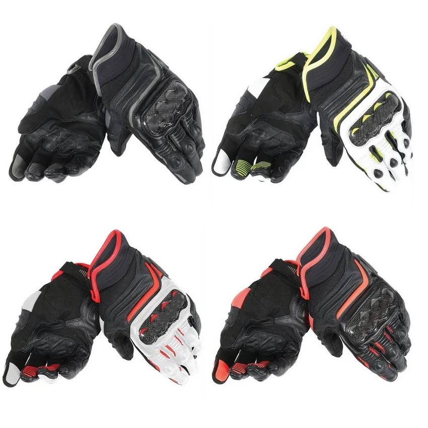 New 4 Colors 100% Genuine Leather CARBON D1 Motorcycle Gloves MotoGP M1 Racing Driving Motorbike Short GP PRO Cowhide Gloves
New 4 Colors 100% Genuine Leather CARBON D1 Motorcycle Gloves MotoGP M1 Racing Driving Motorbike Short GP PRO Cowhide Gloves
