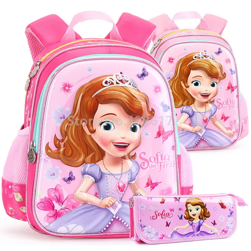 3D Sofia the First Princess Sofia Backpack School Bags With Pencil Case Set for Girls Kids Kindergarten Preschool School Bag
3D Sofia the First Princess Sofia Backpack School Bags With Pencil Case Set for Girls Kids Kindergarten Preschool School Bag