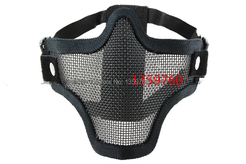 Tactical Hunting Metal Wire Half Face Mask Mesh Airsoft Mask Paintball Resistant helmet Free Shipping
Tactical Hunting Metal Wire Half Face Mask Mesh Airsoft Mask Paintball Resistant helmet Free Shipping
