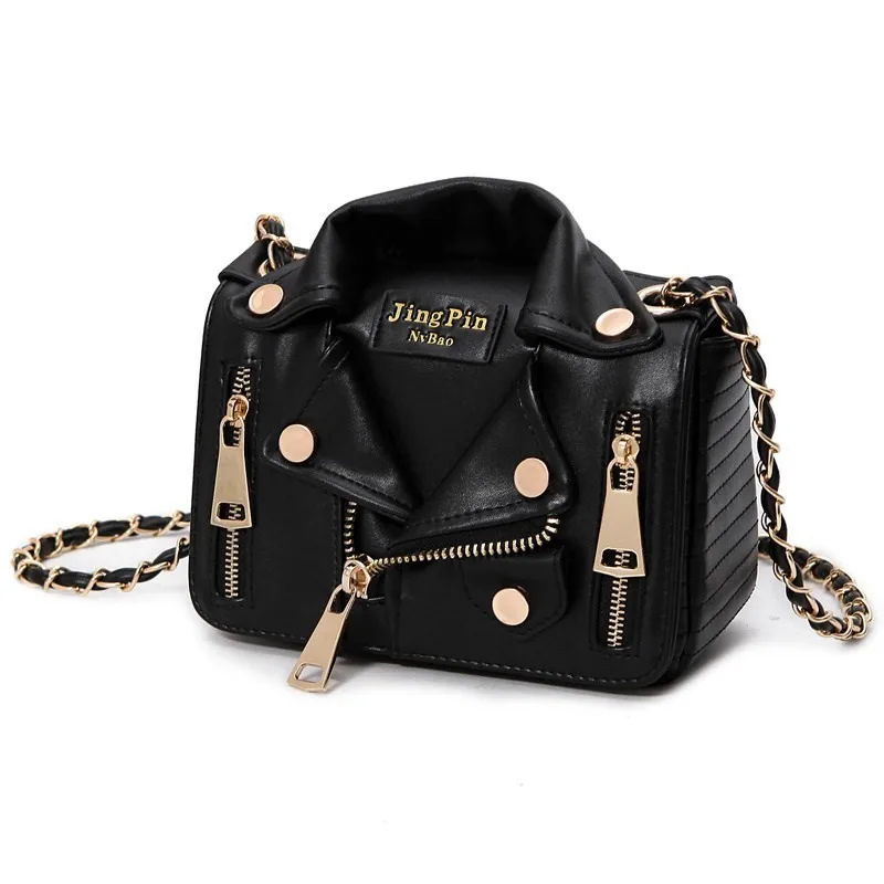 2019 Famous Brand Designer Chain Motorcycle Bags Women Clothing Shoulder Rivet Jacket Bags Women Messenger Bags Leather Handbags
2019 Famous Brand Designer Chain Motorcycle Bags Women Clothing Shoulder Rivet Jacket Bags Women Messenger Bags Leather Handbags