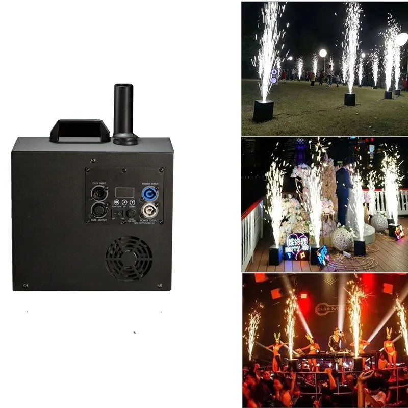 400W Remote DMX Control Stage Cold Spark Fireworks Sparkular Machine for Outdoor Indoor Wedding Celebration Party Disco Light
400W Remote DMX Control Stage Cold Spark Fireworks Sparkular Machine for Outdoor Indoor Wedding Celebration Party Disco Light