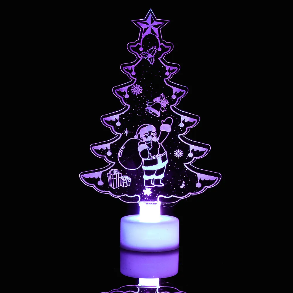 Hot Color Changing Merry Christmas Lightings Snowman Multi Color LED Light Clear Acrylic Christmas Tree Mood Lamp Night
Hot Color Changing Merry Christmas Lightings Snowman Multi Color LED Light Clear Acrylic Christmas Tree Mood Lamp Night