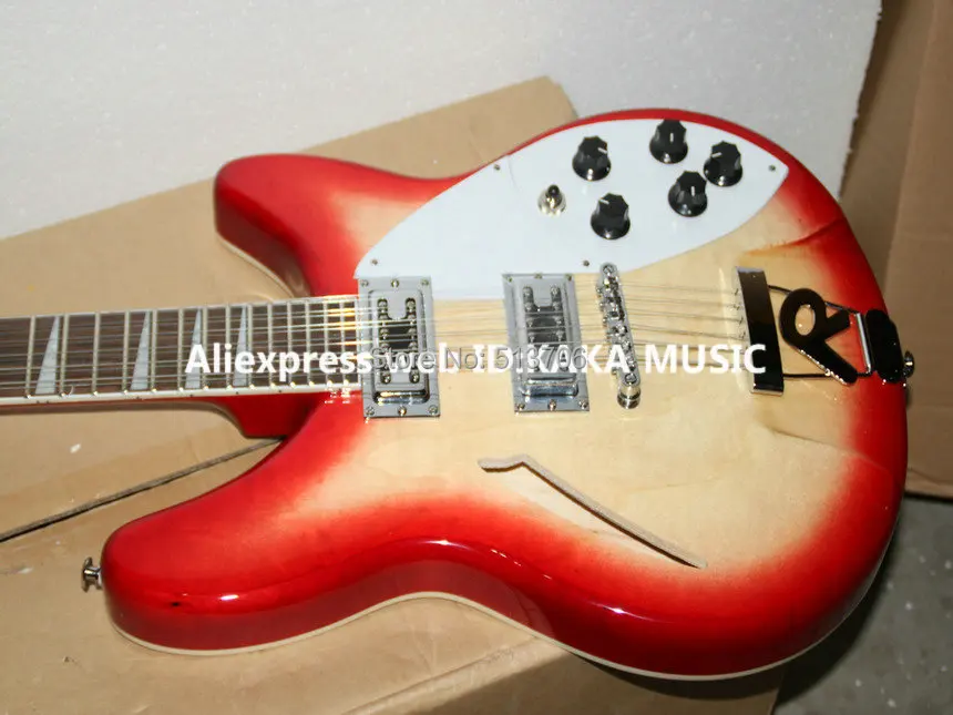 12 Strings 325 330 Custom Shop Cherry Electric Guitar New Arrival Wholesale Guitars HOT
12 Strings 325 330 Custom Shop Cherry Electric Guitar New Arrival Wholesale Guitars HOT