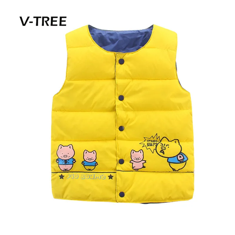 

Autumn Winter Kids Vest Waistcoats Down Boys Girls Vests Candy-Colors Childrens Clothes Kids Sleeveless Jacket Outerwear