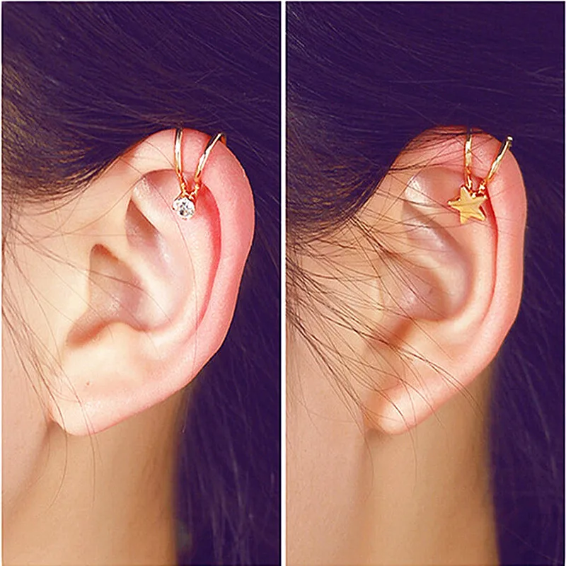 1 Pc Vintage Clip On Earrings Without Piercing Cute Small Pearl Earrings Gold Silver Crystal Crucifixion Star Boucle D'Oreille
1 Pc Vintage Clip On Earrings Without Piercing Cute Small Pearl Earrings Gold Silver Crystal Crucifixion Star Boucle D'Oreille