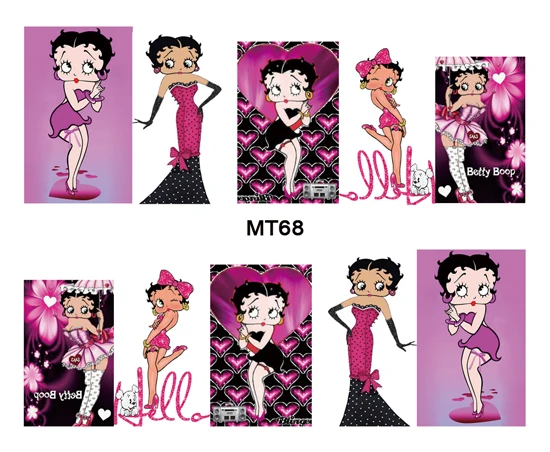 Art Nail MT68 Full Cover Cartoon Rose Red Betty Nail Art Water Sticker Decal For Nail Art Tattoo Tips Boop DIY Nail Tool
Art Nail MT68 Full Cover Cartoon Rose Red Betty Nail Art Water Sticker Decal For Nail Art Tattoo Tips Boop DIY Nail Tool