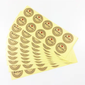 1000 Pcs/lot Retro "Thank you" Round Kraft Seal sticker For handmade products "Handmade with Love" stickers Label Wholesale
1000 Pcs/lot Retro "Thank you" Round Kraft Seal sticker For handmade products "Handmade with Love" stickers Label Wholesale