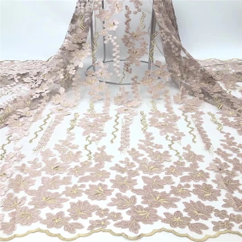 Tollola African Mesh Lace Fabric 2019 High Quality Lace Embroidered Nigerian French Guipure Tulle Laces Fabric For Women Dress
Tollola African Mesh Lace Fabric 2019 High Quality Lace Embroidered Nigerian French Guipure Tulle Laces Fabric For Women Dress
