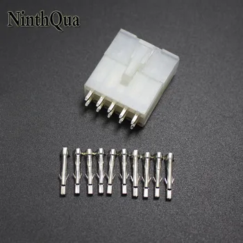 20sets 5557 5569 10P Straight Pin Wire Terminals Electrical Connector 4.2mm 10Pin Plug jack for Car Auto PC ATX
20sets 5557 5569 10P Straight Pin Wire Terminals Electrical Connector 4.2mm 10Pin Plug jack for Car Auto PC ATX