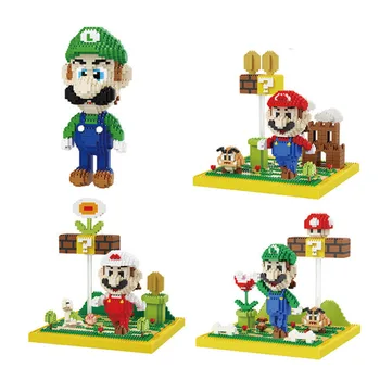 Mini Brick Balody Super Mario bros Luigi Block Diy Game Character cartoon Building Toy For Children no box
Mini Brick Balody Super Mario bros Luigi Block Diy Game Character cartoon Building Toy For Children no box