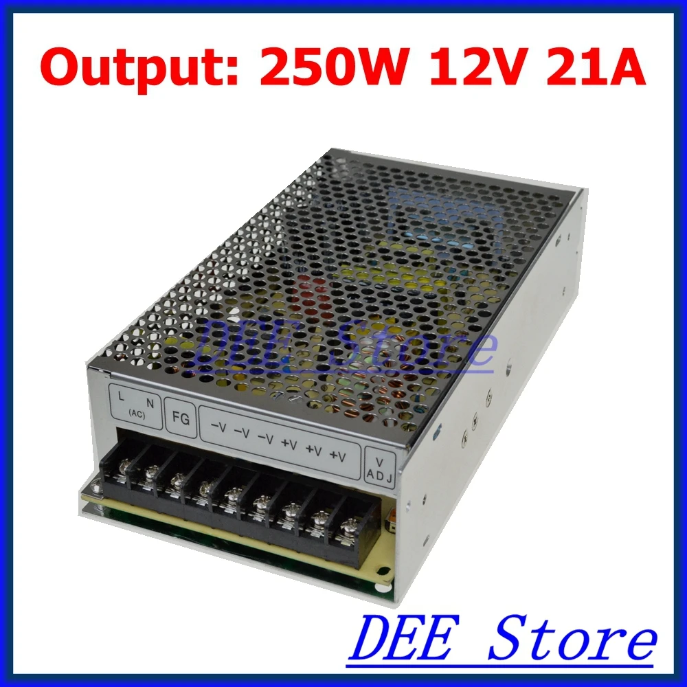 Small Volume Led driver 250W 12V 21A Single Output Adjustable Switching power supply for LED Strip light AC-DC Converter
Small Volume Led driver 250W 12V 21A Single Output Adjustable Switching power supply for LED Strip light AC-DC Converter