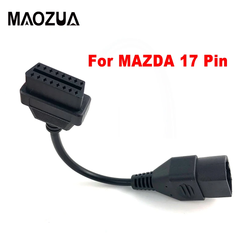 Maozua For Mazda 17Pin to 16Pin OBD OBD2 Cable Connector Cable for Mazda 17 Pin OBDII Connect Adapter
Maozua For Mazda 17Pin to 16Pin OBD OBD2 Cable Connector Cable for Mazda 17 Pin OBDII Connect Adapter