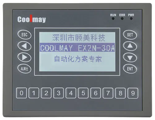 2-in-1 Integrator of PLC & HMI Text Display, Digital Analog Input Output 3.3'' 128x64 LCD OP PLC RS485 Custmizable
2-in-1 Integrator of PLC & HMI Text Display, Digital Analog Input Output 3.3'' 128x64 LCD OP PLC RS485 Custmizable